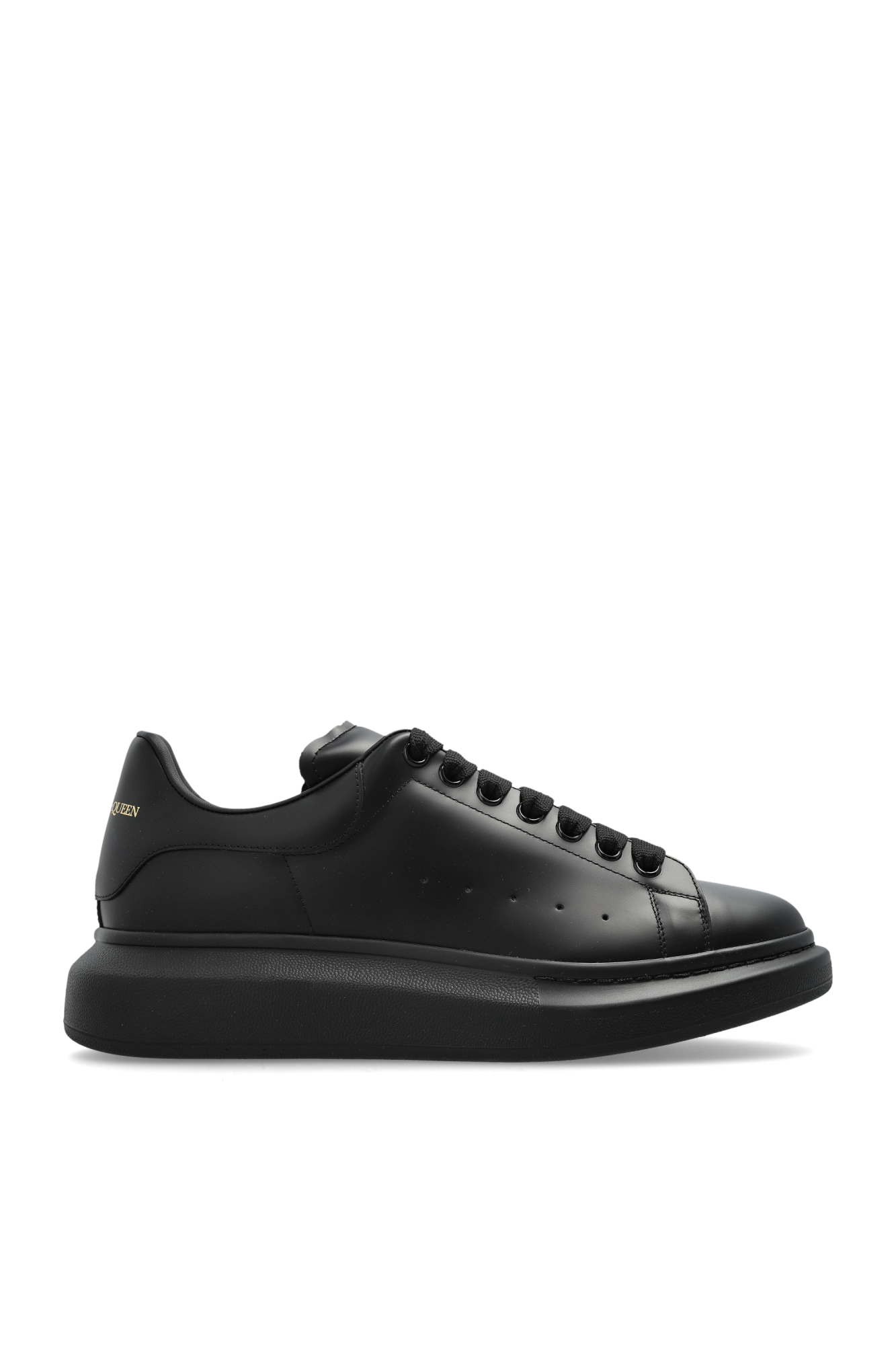 スニーカー ALEXANDER MCQUEEN Men Sneakers 553680WWAAN 1002 Black Black Sports shoes with logo Alexander McQueen - Vitkac AS